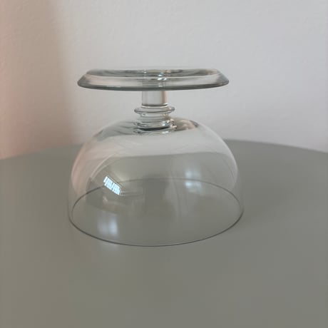 1952-1968 Saara Hopea Nuutajarvi Finland Ice cream glass bowl❶