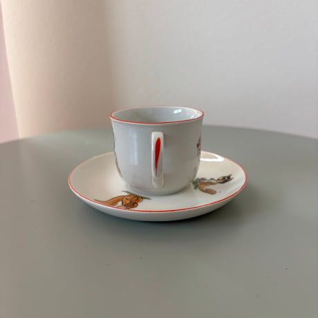 1937 Arabia Finland "Snow White"  Cup&saucer❶