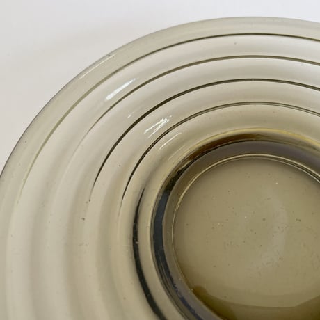 1930-40's Aino Aalto "Bolgeblick" Glass Plate smoke karhula ❶