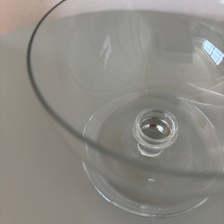 1952-1968 Saara Hopea Nuutajarvi Finland Ice cream glass bowl❶