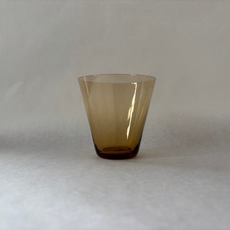 Kaj Franck Tumbler 2744 Nuutajarvi Yellow/Brown