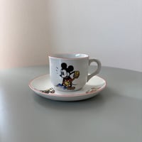 1937 Arabia Finland Disney "Micky Mouse" Cup&Saucer❶
