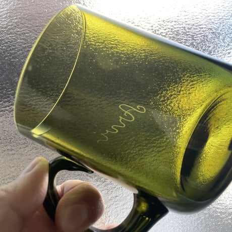 iittala Kaj Fianck "TUPA" Glass mug cup