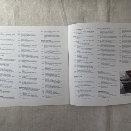 Antti Nurmesniemi 50th year of design アンティヌルメスニエミ 展覧会冊子