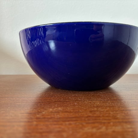 Finel/ARABIA/Wärtsilä Kaj Franck bowl two-tone Blue&White
