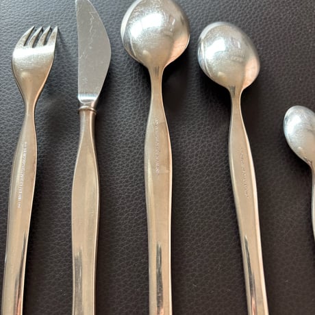 Tapio Wirkkala "Tapio" 1957 Kurtakeskus oy Silver plate タピオ  ヴィルッカラカトラリーセット❷