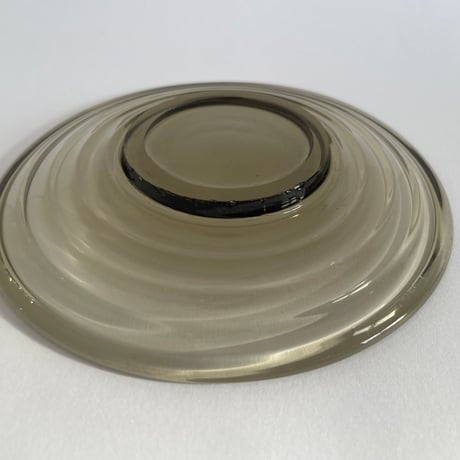 1930-40's Aino Aalto "Bolgeblick" Glass Plate smoke karhula ❹