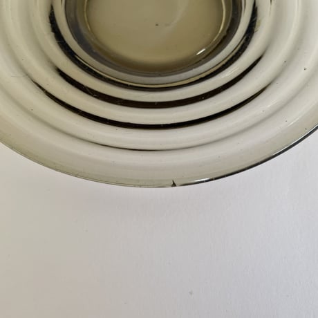 1930-40's Aino Aalto "Bolgeblick" Glass Plate smoke karhula ❷