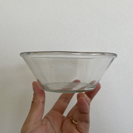 1950's Finland Vintage glass Bowl "35"②