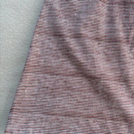VUOKKO Skirt  White/Red/Black Horizontal stripe