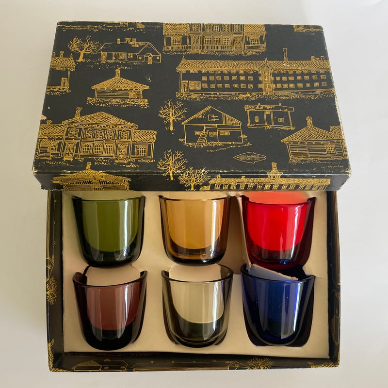Nuutajarvi Finland Kaj Franck 5023 Shot Glass s Nuutajarvi Finland Kaj Franck 5023 Shot Glass s