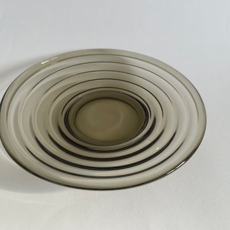 1930-40's Aino Aalto "Bolgeblick" Glass Plate smoke karhula ❹