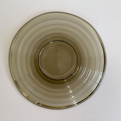 1930-40's Aino Aalto "Bolgeblick" Glass Plate smoke karhula ❶