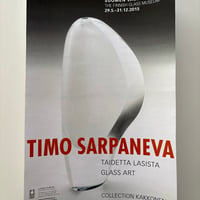 TIMO SARPANEVA Exhibition Poster 2015
