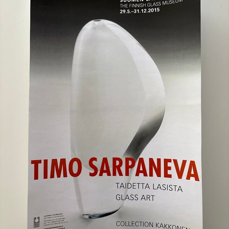 TIMO SARPANEVA Exhibition Poster 2015