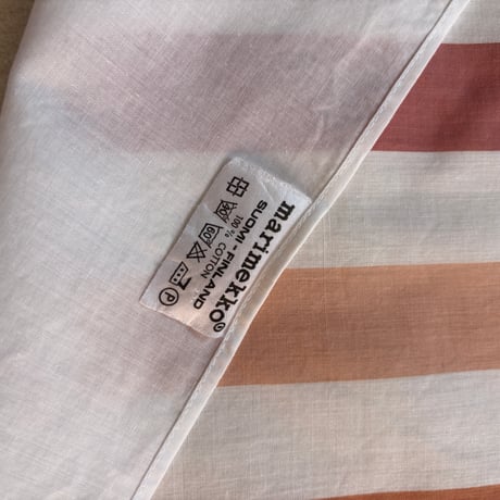 Marimekko Cotton Scarf Brown