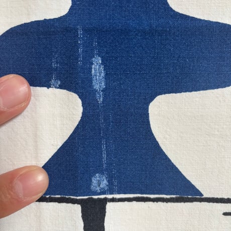 1955 Printex(Marimekko) "Muksunhylly" Vuokko Eskolin