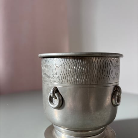 〜1950's Svenskt tenn Sweden Pewter Bowl J.L.H M