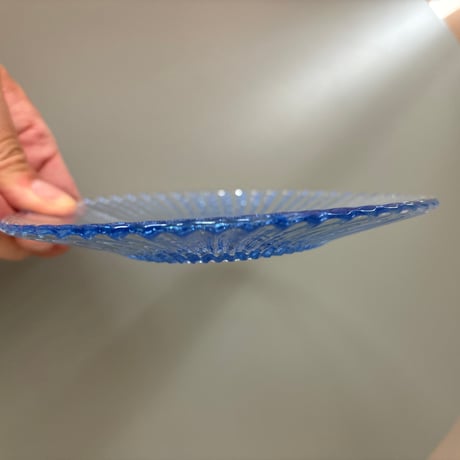 1950's〜 iittala Goran Hongell Sade Plate Blue ❷