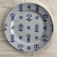 ARABIA Birger Kaipiainen "Tapestry" rimmed plate❷