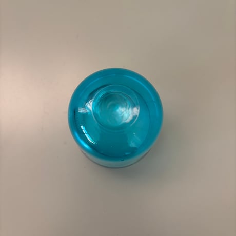 Kaj Franck "Fasetti" Nuutajarvi glass Blue❷ カイフランク ヌータヤルヴィ ファセッティ