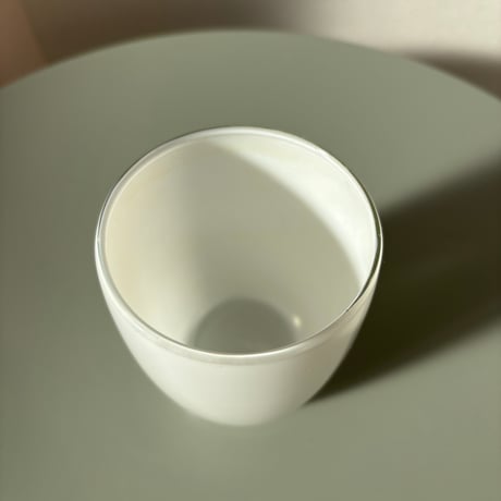 iittala white glass "Maire Gullichsen" L