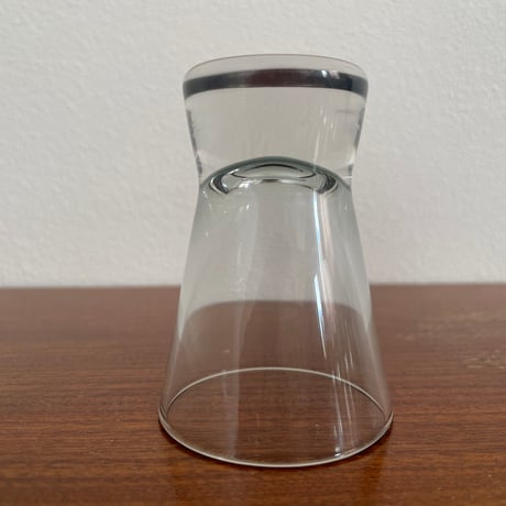 Nuutajarvi Saara Hopea Glass 1136 S グレー❶