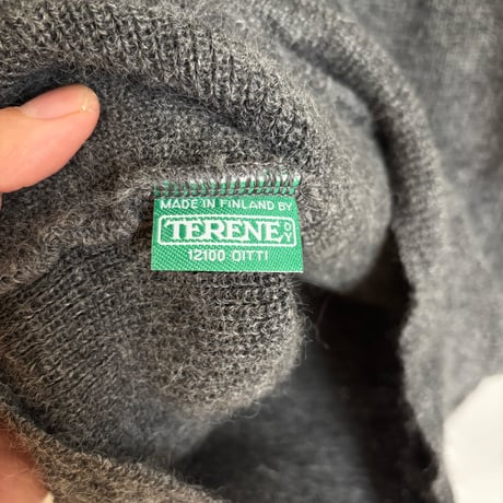 Finnish Army sweter フィンランド軍 ミリタリーニット1990's