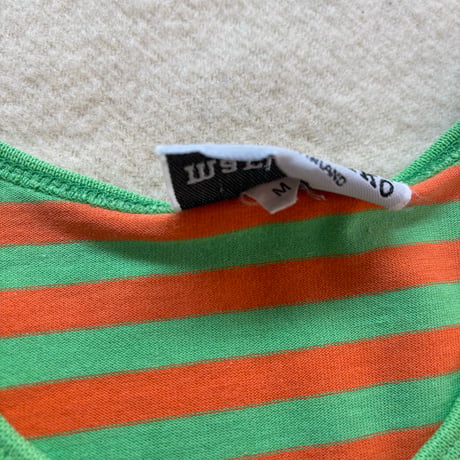 Marimekko Tasaraita Green/Orange M