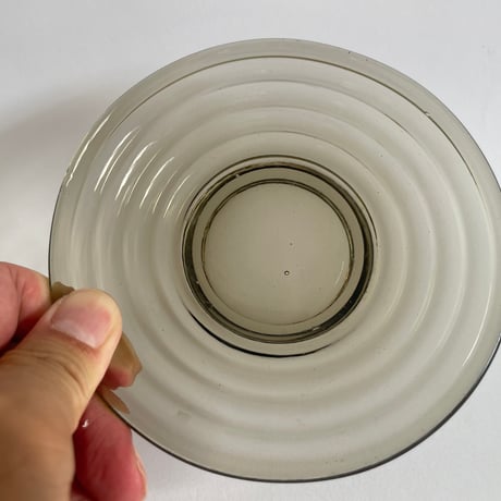 1930-40's Aino Aalto "Bolgeblick" Glass Plate smoke karhula ❸