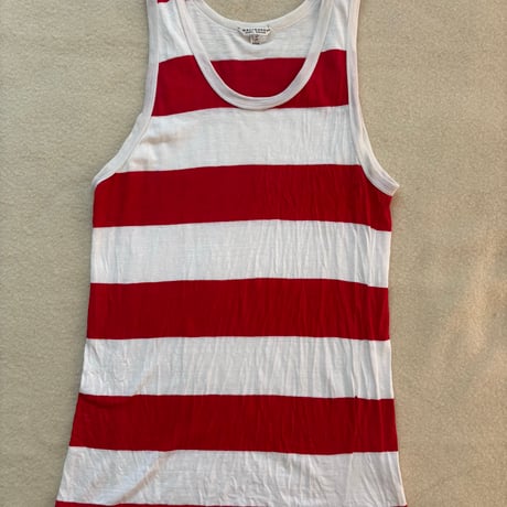 Marimekko Tank top Red/White L