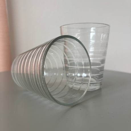 ▲Karhula iittala Aino Aalto "Bölgeblick" Drink Glass Clear ❹