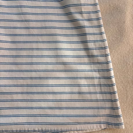 VUOKKO Skirt  White/Blue Horizontal stripe