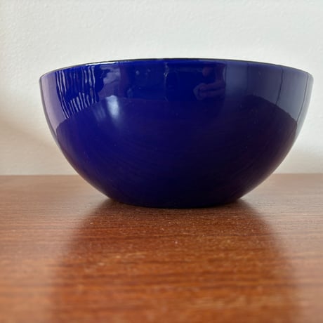 Finel/ARABIA/Wärtsilä Kaj Franck bowl two-tone Blue&White