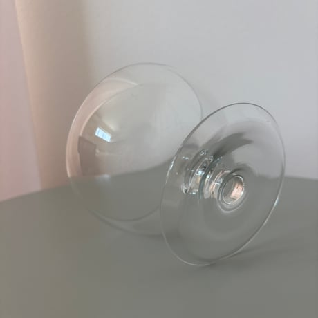 1952-1968 Saara Hopea Nuutajarvi Finland Ice cream glass bowl❶