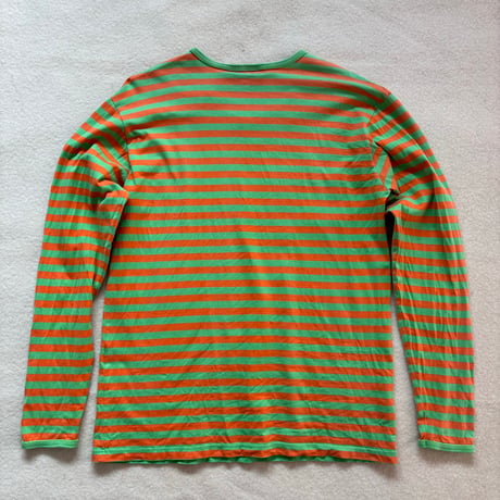 Marimekko Tasaraita Green/Orange M
