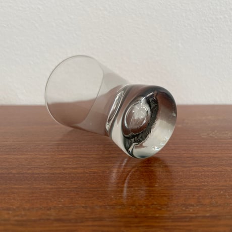 Nuutajarvi Saara Hopea Glass 1136 S グレー❶