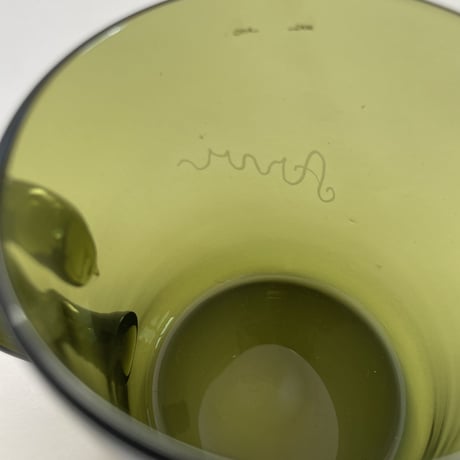 iittala Kaj Fianck "TUPA" Glass mug cup