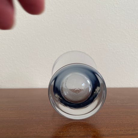 Nuutajarvi Saara Hopea Glass 1136 M ライトブルー