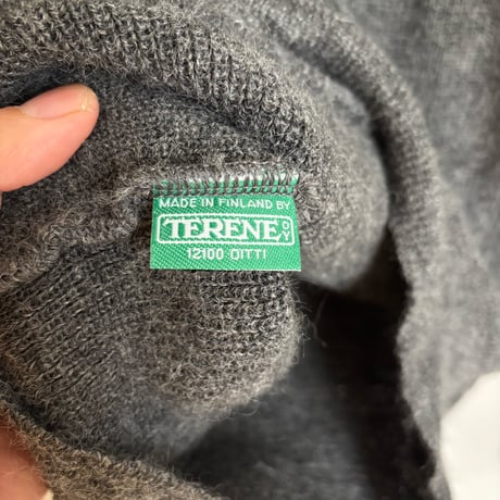 Finnish Army sweter フィンランド軍 ミリタリーニット1990's