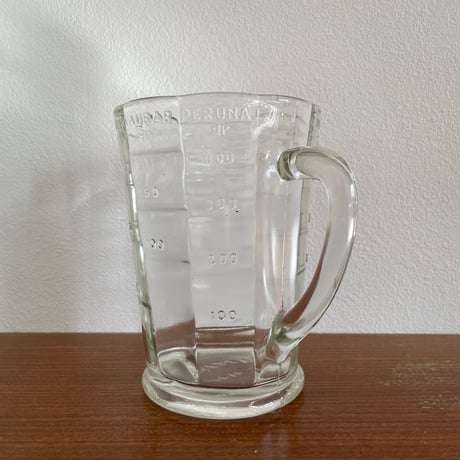 Riihimaki Finland measuring glass jug 1948