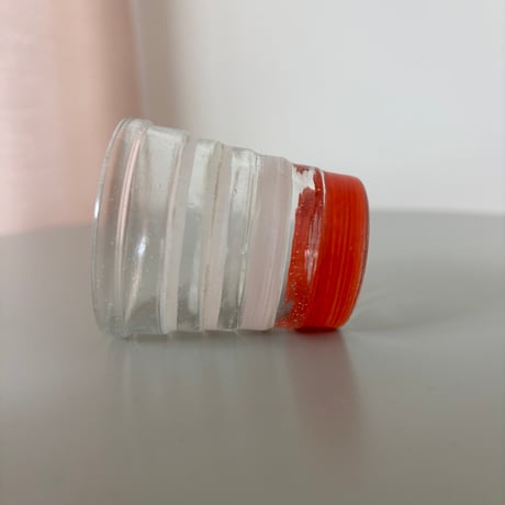 1940's〜1950's Karhula Painting shot glass Aino Aalto/Goran Hongell カルフラ アイノ・アアルト/ゴラン・ホンゲル