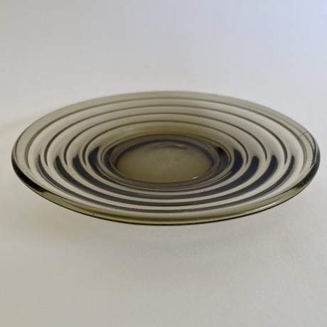 1930-40's Aino Aalto "Bolgeblick" Glass Plate smoke karhula ❶