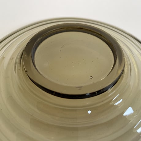 1930-40's Aino Aalto "Bolgeblick" Glass Plate smoke karhula ❷