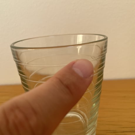 Karhula iittala Aino Aalto "Bölgeblick" Drink Glass Clear ❷