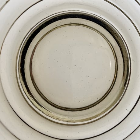 1930-40's Aino Aalto "Bolgeblick" Glass Plate smoke karhula ❶