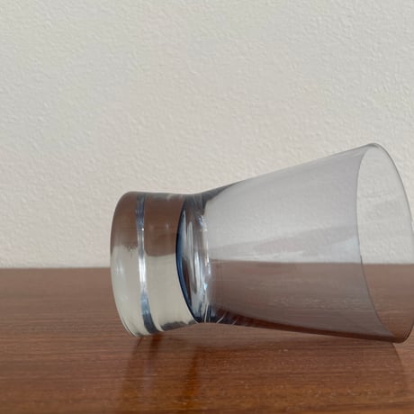 Nuutajarvi Saara Hopea Glass 1136 M ライトブルー