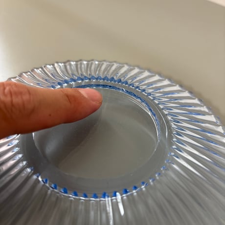 1950's〜 iittala Goran Hongell Sade Plate Blue ❶