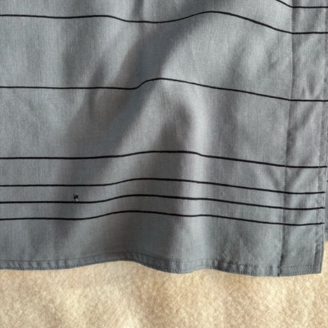 ▲VUOKKO stripe wool coat