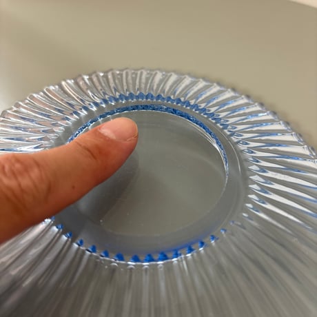 1950's〜 iittala Goran Hongell Sade Plate Blue ❷